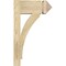 Ekena Millwork Thorton Arts & Crafts Rough Sawn Outlooker, Douglas Fir, 6"W x 12"D x 20"H OUT06X12X20THR03RDF - alternate 2